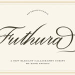 Futhura Script Font Poster 1