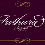 Futhura Script Font Poster 10