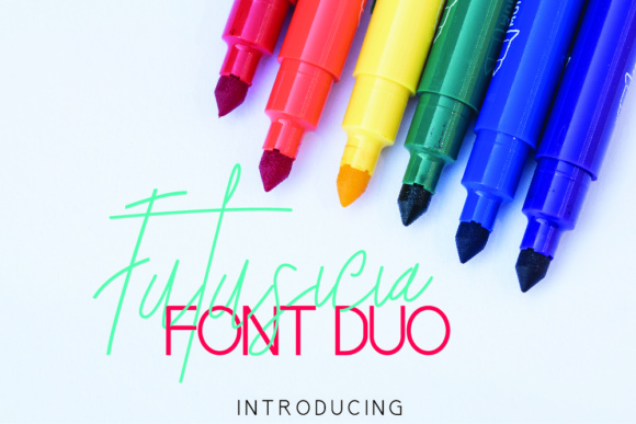 Futusicia Duo Font Poster 1