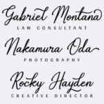 Gabryna Font Poster 6