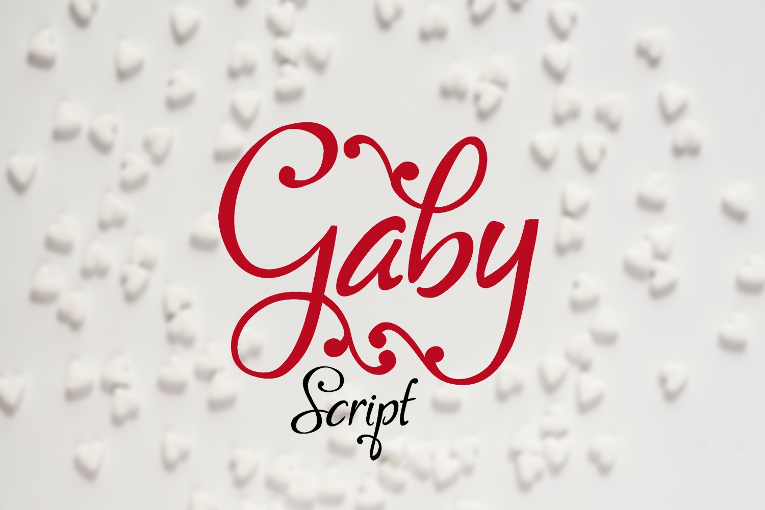 Gaby Font Poster 1