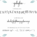 Gabylia Script Font Poster 13