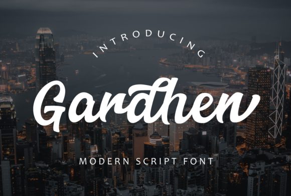 Gadhen Script Font