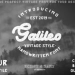 Galileo Font Poster 1