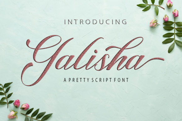 Galisha Font Poster 1