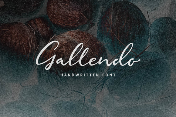 Gallendo Font Poster 1