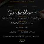 Ganbatta Font Poster 5
