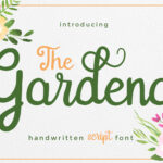 Gardena Font Poster 1
