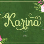 Gardena Font Poster 6