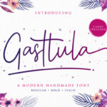 Gasttula Font Poster 1