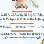 Gattely Font Poster 7