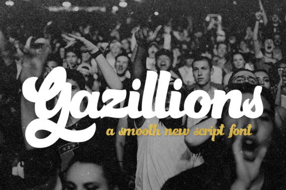 Gazillions Font Poster 1