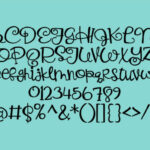 Gelascript Font Poster 2