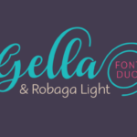 Gella & Robaga Duo Font Poster 1