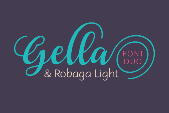 Gella & Robaga Duo Font