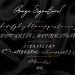 George Signature Font Poster 6