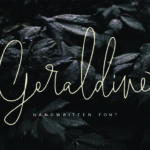 Geraldine Font Poster 1