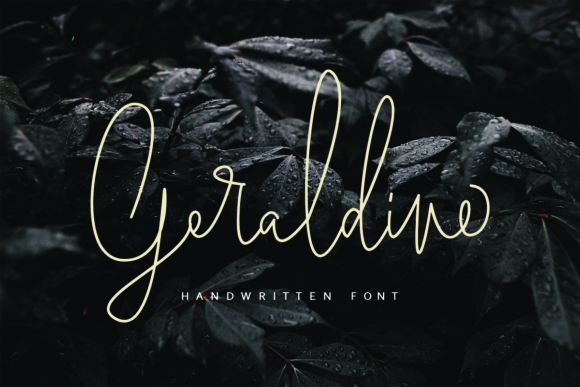 Geraldine Font Poster 1