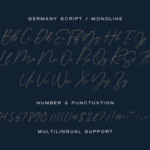 Germany Duo Font Poster 18