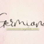 Germiona Font Poster 1