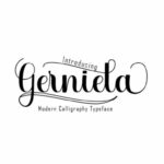 Gerniela Font Poster 1