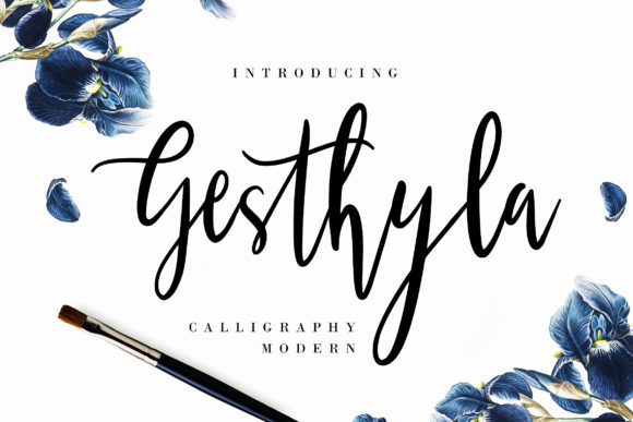 Gesthyla Font Poster 1