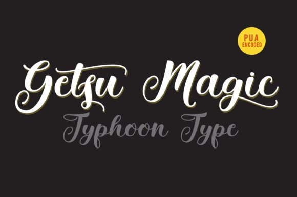 Getsu Magic Font