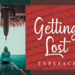 Getting Lost Font Poster 1
