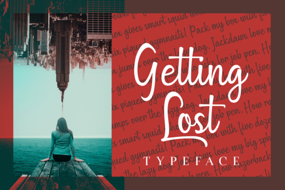 Getting Lost Font