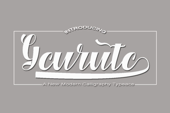 Geurute Font Poster 1