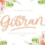 Gibran Font Poster 1