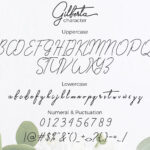 Gilberta Font Poster 8