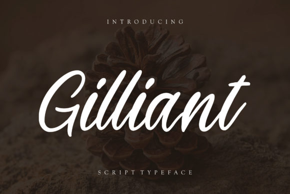 Gilliant Font Poster 1