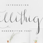 Gillithig Font Poster 1