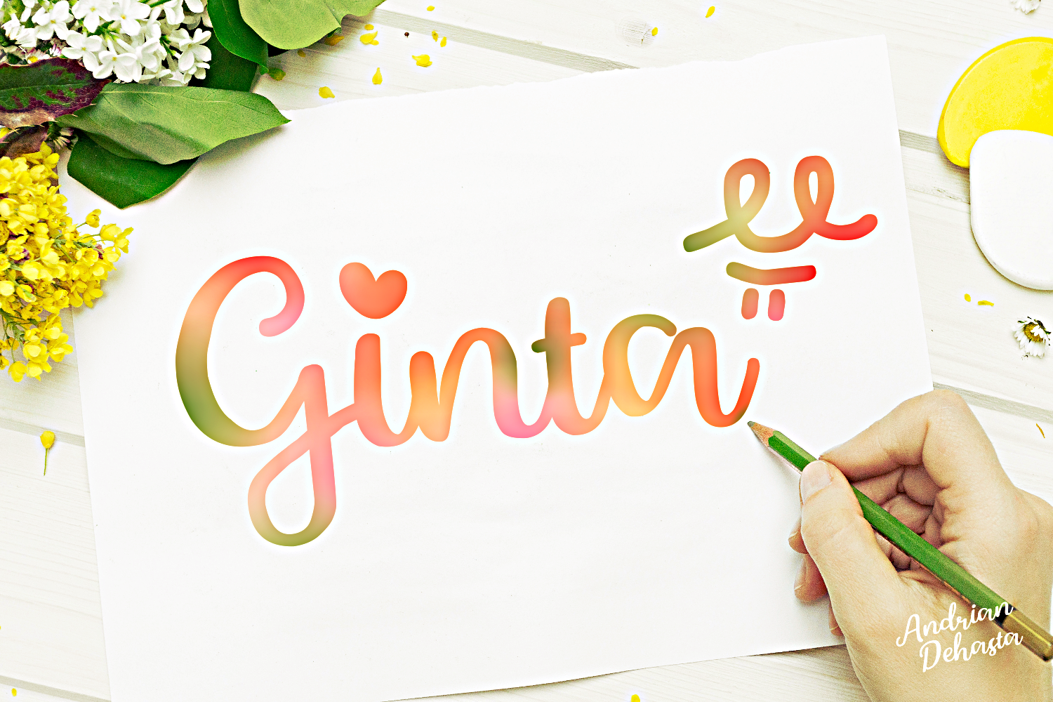 Ginta Font Poster 1