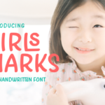 Girls Marks Font Poster 1