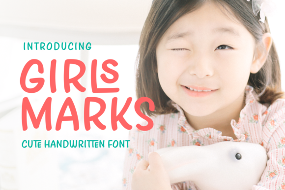 Girls Marks Font Poster 1