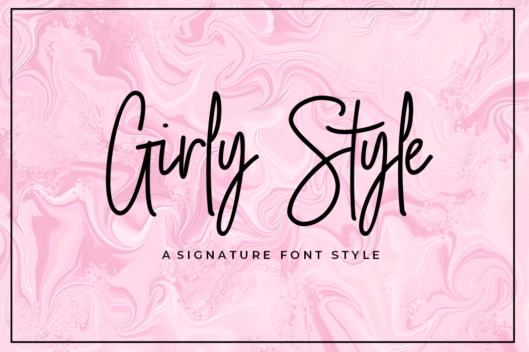 Girly Style Font