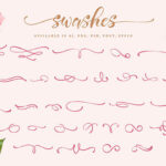 Girly Things Family Font Poster 8