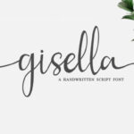 Gisella Font Poster 1