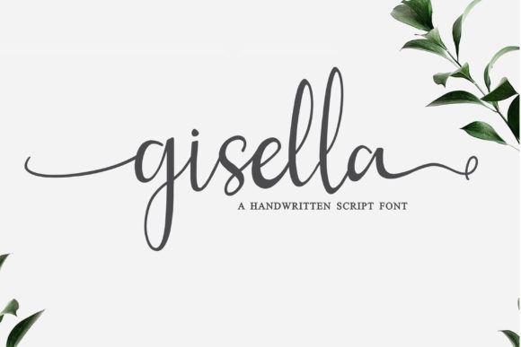 Gisella Font Poster 1