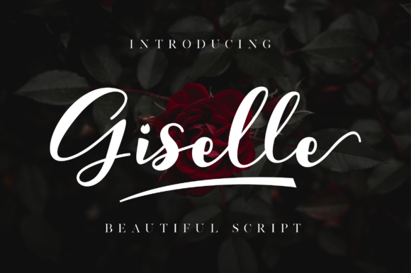 Giselle Font Poster 1