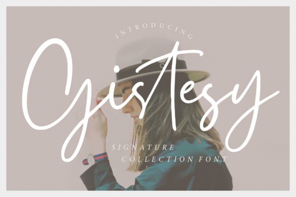 Gistesy Font Poster 1