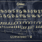 Gitanes Font Poster 10