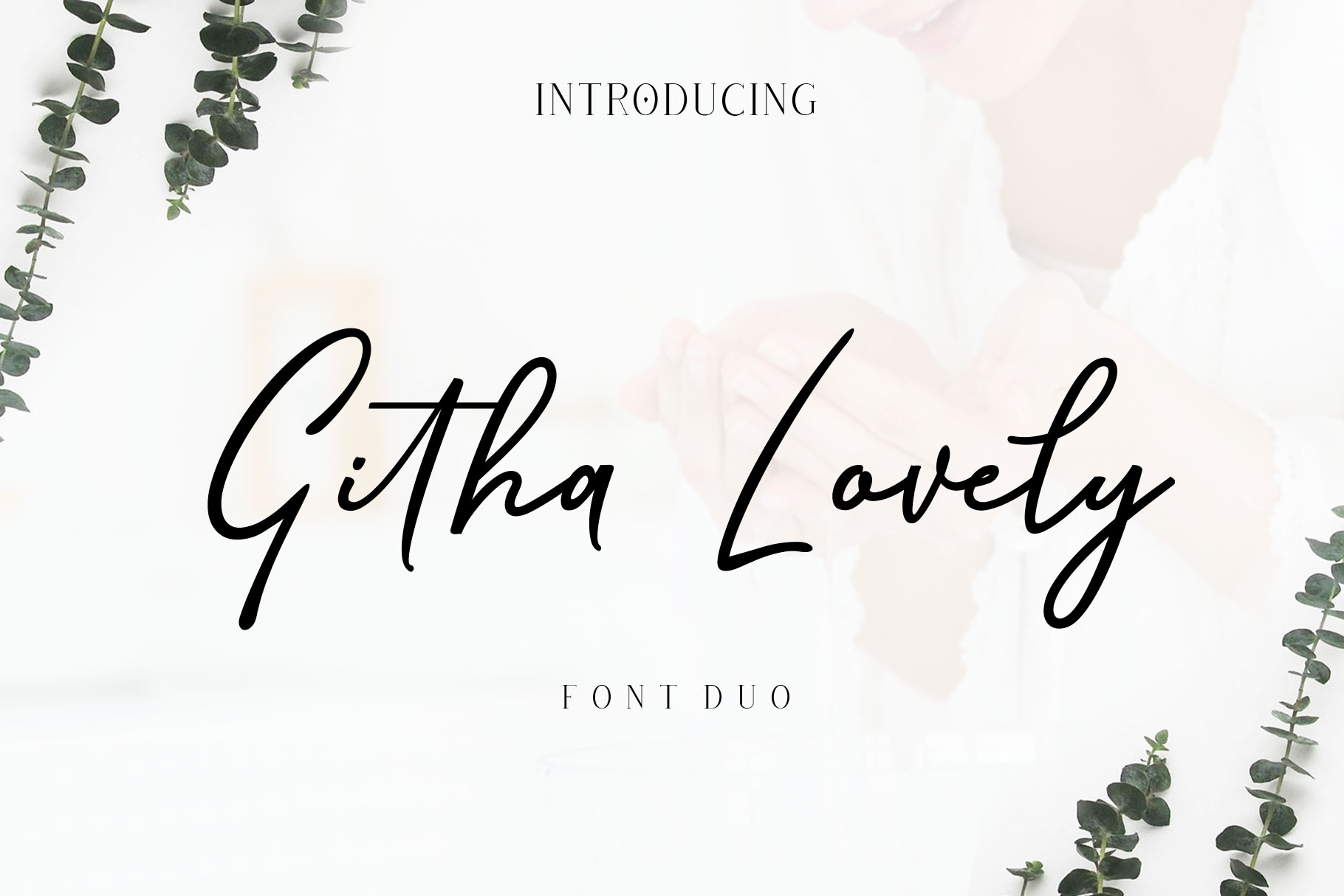 Githa Lovely Font Poster 1