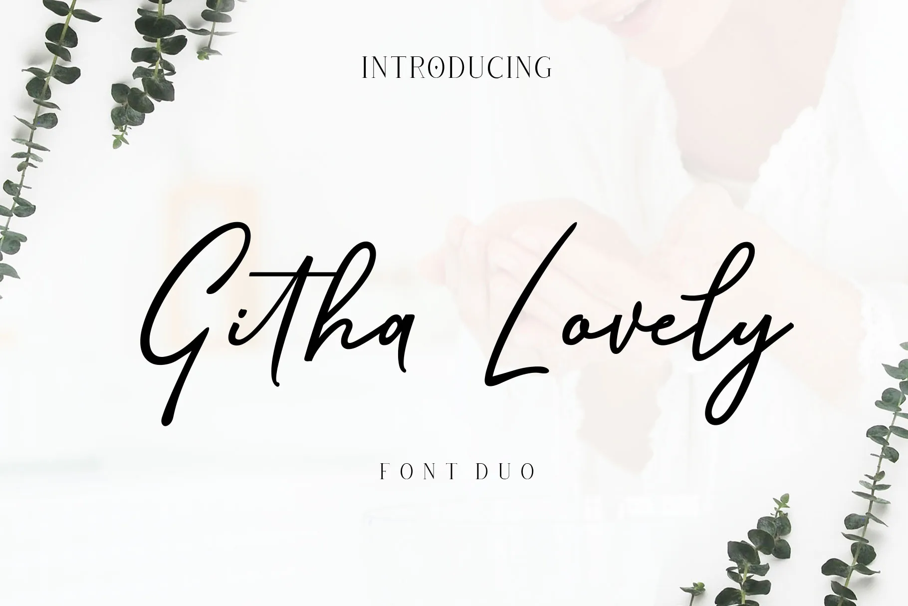 Githa Lovely Font Githa Lovely Font Poster 1