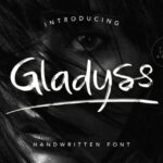 Gladyss Font Poster 1