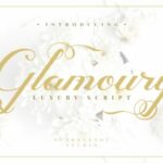 Glamoury Font Poster 1