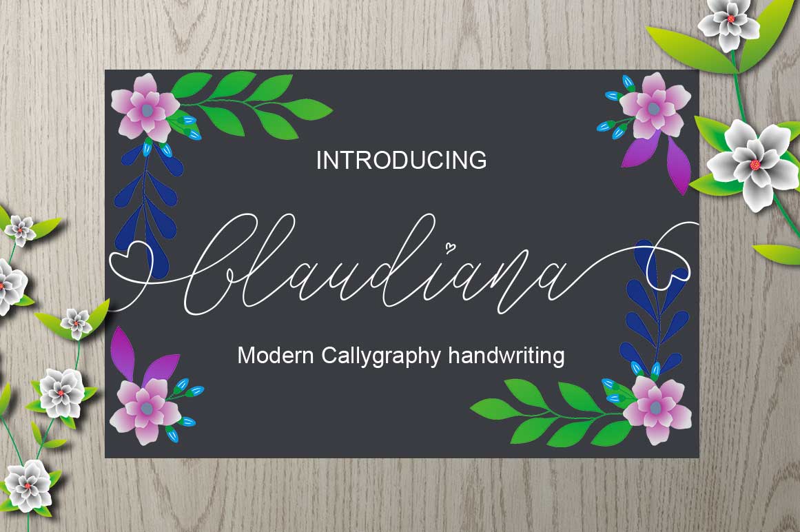 Glaudiana Font