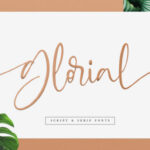 Glorial Duo Font Poster 1